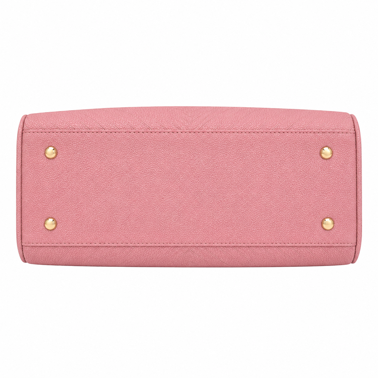 Bagmo Women's Pink Structured Satchel Handbag
